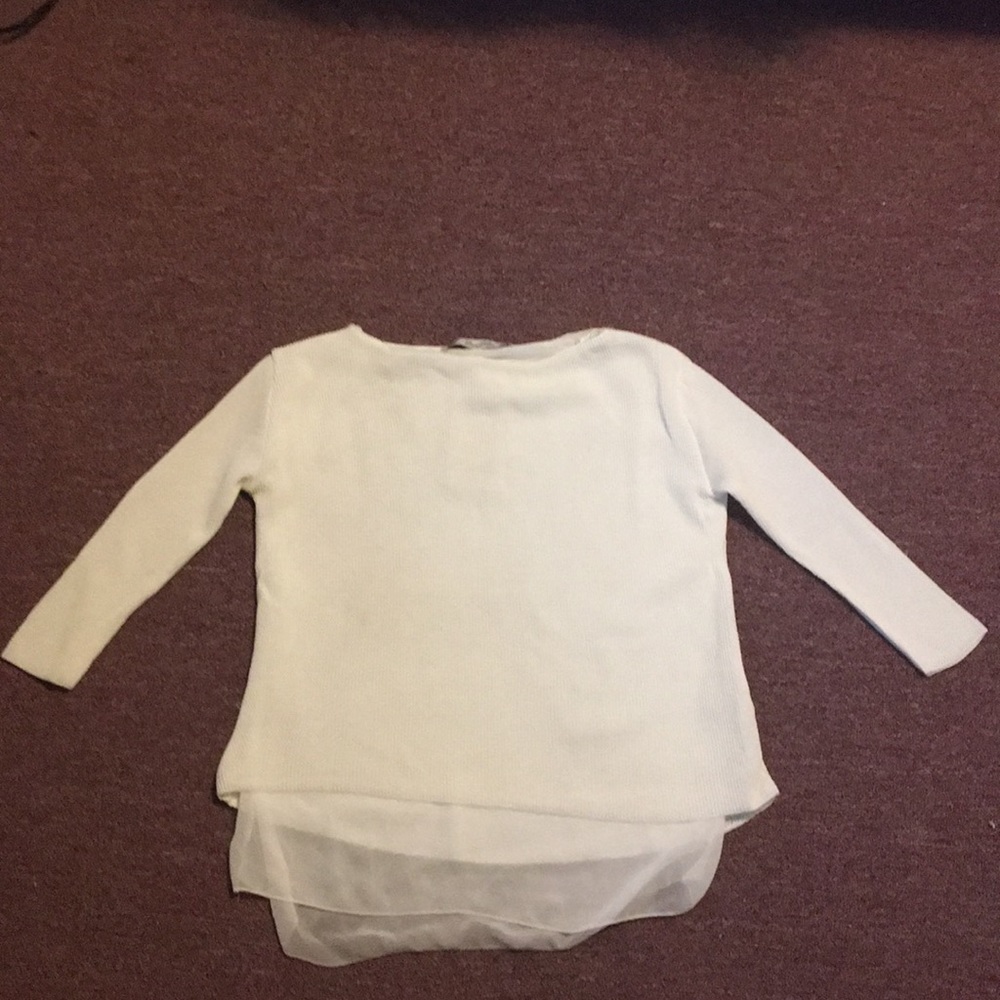 White casual dress shirt